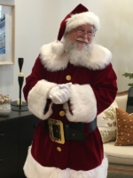 Santa Dale's eyes twinkle and his dimples are merry. At MacArthur Place Hotel & Spa in Sonoma, California